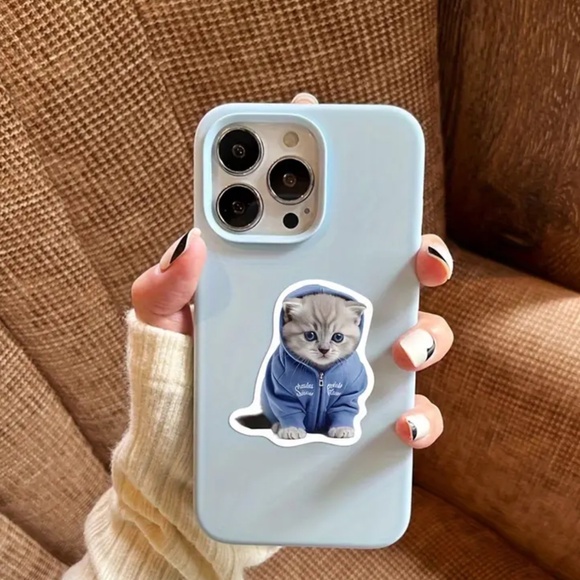 NIP! 50 Pieces of Adorable Realistic Cat and Kitten Stickers! - Picture 8 of 10